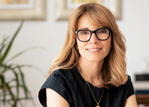 Healthy woman after hormone replacement therapy